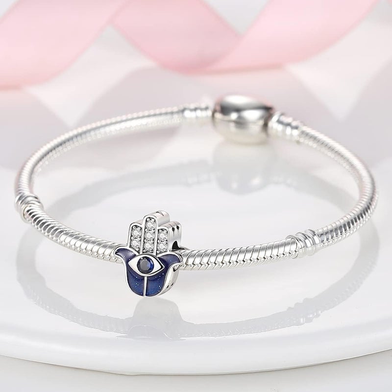 MULA 925 Sterling Silver Charms for Bracelets and Necklaces Lipstick and Bag Dangle Pendants Tower Camera Beads Jewelry Charms for Women - Image 2